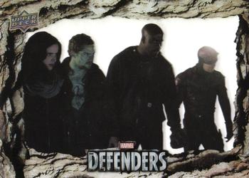 2018 Upper Deck Marvel's The Defenders - Acetate #93 We Got A Plan Front