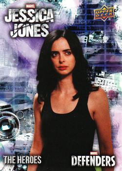 2018 Upper Deck Marvel's The Defenders - The Heroes Jessica Jones #TH-JJ7 I Want to Hire You Front