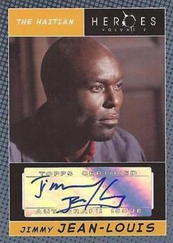 2008 Topps Heroes Volume 2 - Autographs #NNO Jimmy Jean-Louis Front