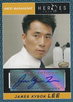 2008 Topps Heroes Volume 2 - Autographs #NNO James Kyson Lee Front