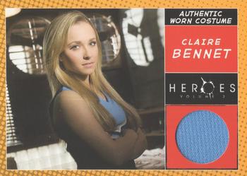 2008 Topps Heroes Volume 2 - Show Worn Costumes #NNO Claire Bennet Front
