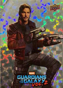 2017 Upper Deck Marvel Guardians of the Galaxy Vol. 2 Walmart/Hanes #WP-1 Star-Lord Front
