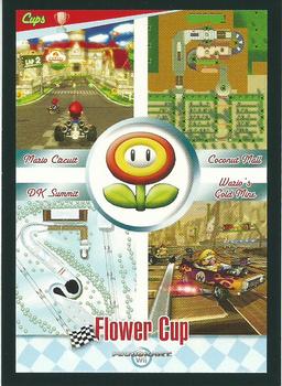 2009 Enterplay Mario Kart Wii #54 Flower Cup Front