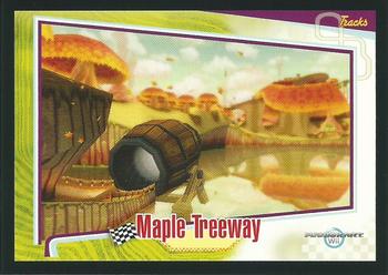 2009 Enterplay Mario Kart Wii #65 Maple Treeway Front