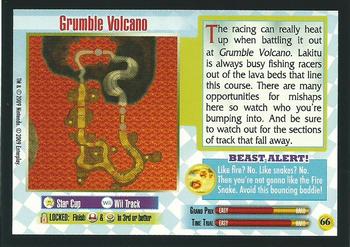 2009 Enterplay Mario Kart Wii #66 Grumble Volcano Back