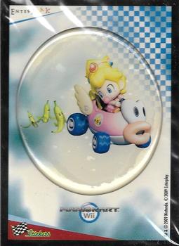 2009 Enterplay Mario Kart Wii - Deluxe Stickers #S4 Baby Peach Front