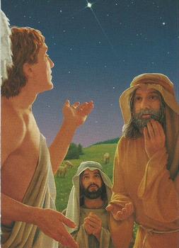 2007 BibleQuest #NNO Nativity: Angels Invite Shepherds Front