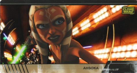 2009 Topps Widevision Star Wars: The Clone Wars - Animation Cels #6 Ahsoka Front