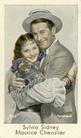 1934 Massary Caid Beruhmter Filmkunstler (Famous Film Artistes) #24 Sylvia Sidney / Maurice Chevalier Front