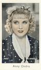 1934 Massary Caid Beruhmter Filmkunstler (Famous Film Artistes) #184 Anny Ondra Front