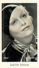 1934 Massary Caid Beruhmter Filmkunstler (Famous Film Artistes) #285 Sybille Schmitz Front