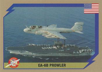 1991 America's Major Players Desert Storm Weapon Profiles Victory Edition #12V EA-6B Prowler Front