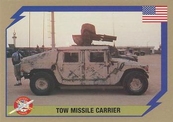 1991 America's Major Players Desert Storm Weapon Profiles Victory Edition #15V TOW Missile Carrier Front