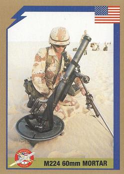 1991 America's Major Players Desert Storm Weapon Profiles #6 M224 60mm Mortar Front