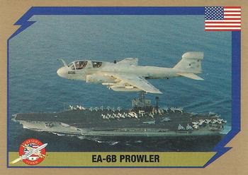 1991 America's Major Players Desert Storm Weapon Profiles #12 EA-6B Prowler Front