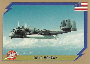 1991 America's Major Players Desert Storm Weapon Profiles #35 OV-1D Mohawk Front