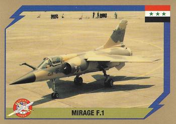 1991 America's Major Players Desert Storm Weapon Profiles #93 Mirage F.1 Front