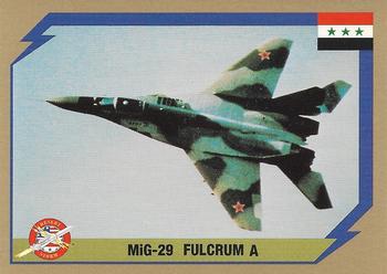 1991 America's Major Players Desert Storm Weapon Profiles #94 MiG-29 Fulcrum A Front