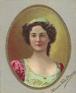 1903 Between the Acts Actresses (T26) #NNO Marcia Van Dresser Front