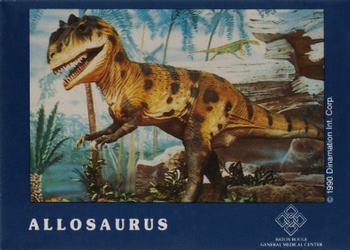 1990 McDag Baton Rouge General Medical Center Prehistoric Animals #1 Allosaurus Front