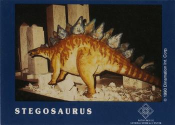 1990 McDag Baton Rouge General Medical Center Prehistoric Animals #2 Stegosaurus Front