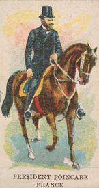 1914 Philadelphia Caramel Military Caramels (E5) #NNO President Poincare France Front