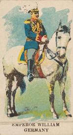 1914 Philadelphia Caramel Military Caramels (E5) #NNO Emperor William Germany Front