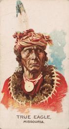 1911 Philadelphia Caramel Indian Pictures (E46) #15 True Eagle Front