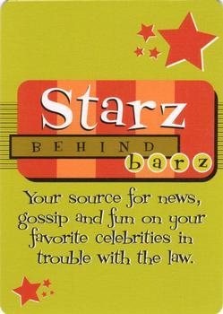 2003 Starz Behind Barz - 2nd Version #A♣ Marshall Mathers, III Back