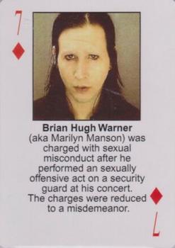 2003 Starz Behind Barz - 2nd Version #7♦ Brian Hugh Warner Front