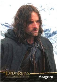 2001 Topps Lord of the Rings: The Fellowship of the Ring - Preview (Aus & NZ exclusive) #C8 Aragorn Front
