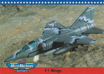 1993 Galoob Micro Machines Military #3 F-1 Mirage Front