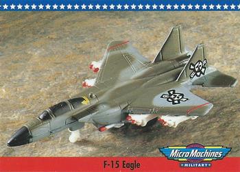 1993 Galoob Micro Machines Military #5 F-15 Eagle Front
