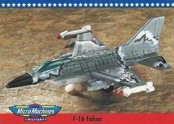 Micro Machines Military Silver F-16 MMB3