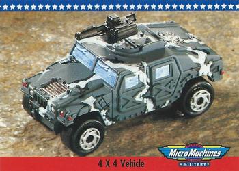 1993 Galoob Micro Machines Military #9 4 X 4 Vehicle Front
