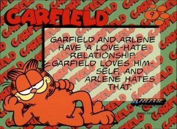 1995 Krome Garfield #9 Garfield & Arlene Back