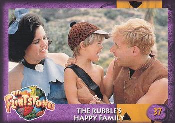1993 Dynamic Marketing The Flintstones #37 The Rubble’s Happy Family Front