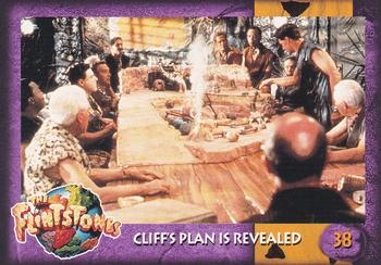 1993 Dynamic Marketing The Flintstones #38 Cliff’s Plan is Revealed Front