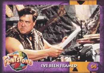 1993 Dynamic Marketing The Flintstones #64 I’ve Been Framed Front