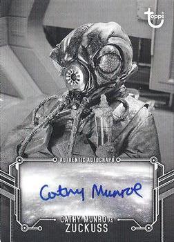2019 Topps Star Wars Black & White: The Empire Strikes Back - Autographs #NNO Cathy Munroe Front