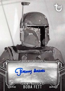 2019 Topps Star Wars Black & White: The Empire Strikes Back - Autographs #NNO Jeremy Bulloch Front