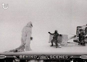 2019 Topps Star Wars Black & White: The Empire Strikes Back - Behind The Scenes #BTS-15 Prey of the Wampa Front