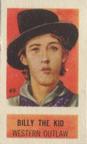 1949 Topps X-Ray Roundup (R714-25) #49 Billy the Kid Front