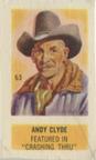 1949 Topps X-Ray Roundup (R714-25) #53 Andy Clyde Front