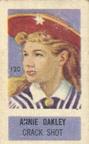 1949 Topps X-Ray Roundup (R714-25) #120 Annie Oakley Front