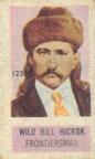1949 Topps X-Ray Roundup (R714-25) #123 Wild Bill Hickok Front