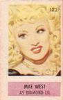 1949 Topps X-Ray Roundup (R714-25) #172 Mae West Front