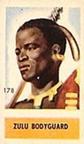 1949 Topps X-Ray Roundup (R714-25) #178 Zulu Bodyguard Front