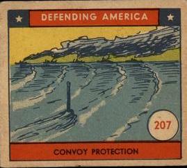 1941 W.S. Corp Defending America (R40) #207 Convoy Protection Front