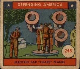 1941 W.S. Corp Defending America (R40) #248 Electric Ear 